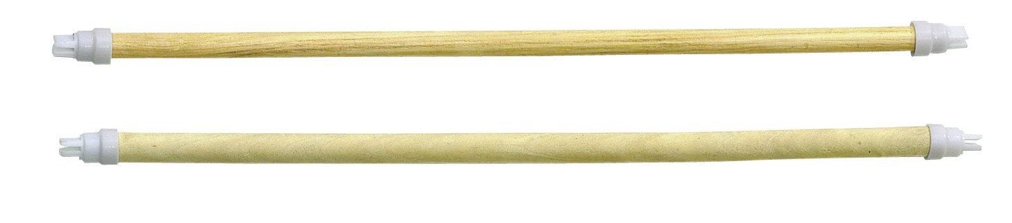 Żerdzie drewniane, zestaw 4 sztuki, 35 cm, Kerbl
