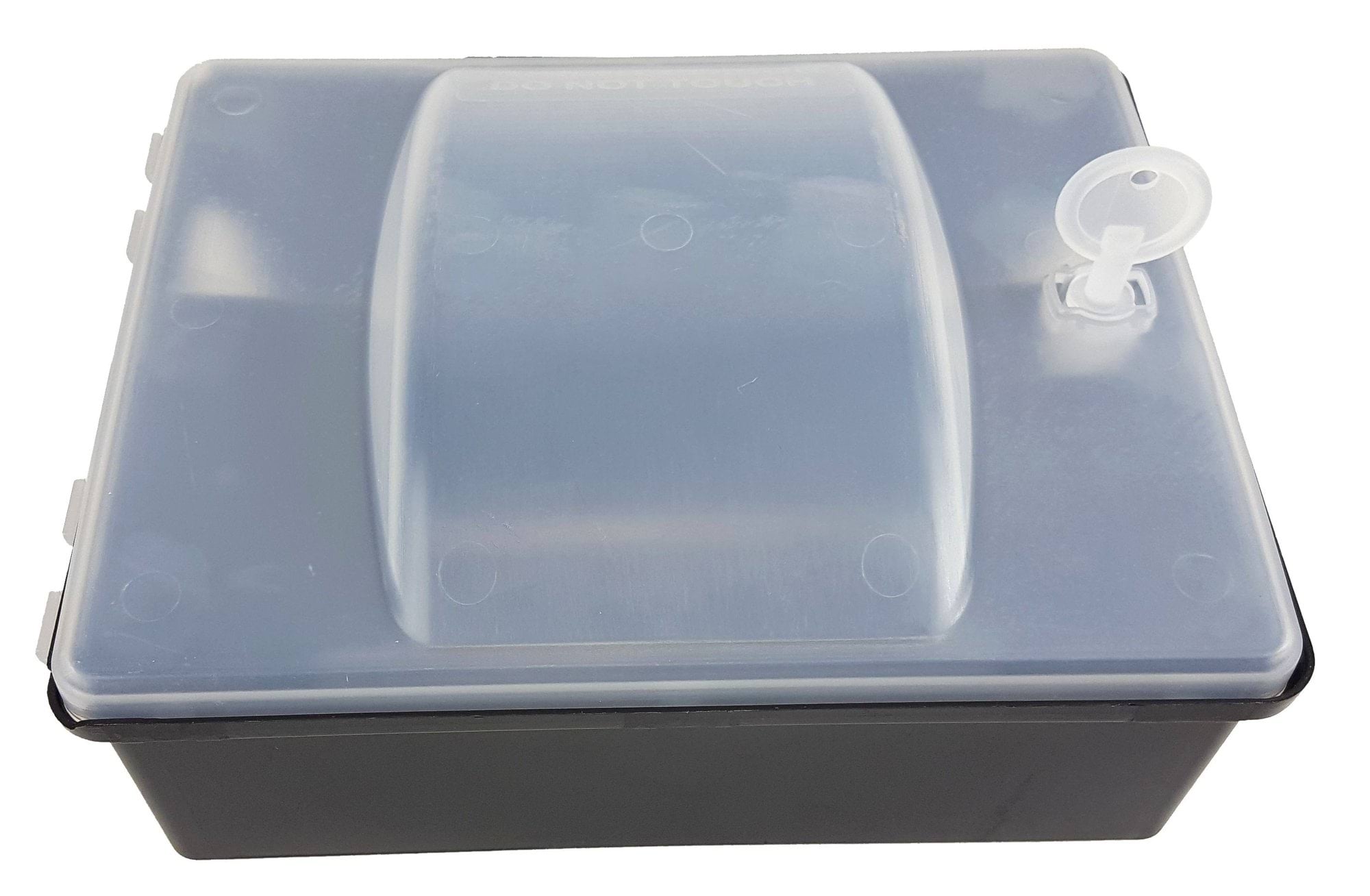 Stacja deratyzacyjna RoBait CURVE myszy i szczury,18 x 10 x 22,5 cm, transparentna pokrywa