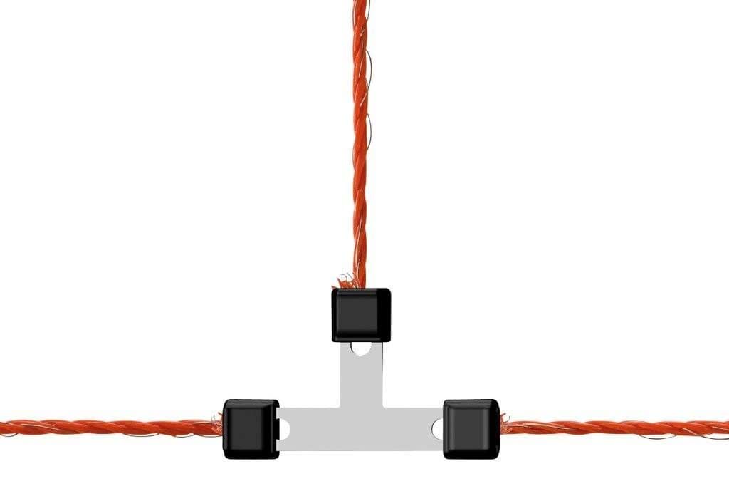 Złączka trójnik do plecionki Litzclip® 3 mm, 5 szt