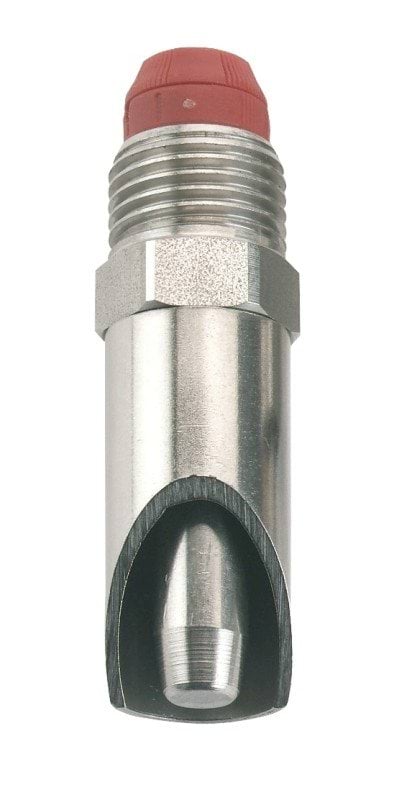Poidło smoczkowe dla tuczników, stal, gruby trzpień, 1/2" - 1/2", 61 mm, Kerbl