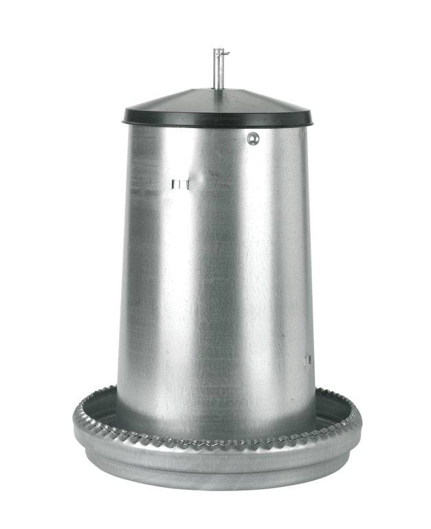 Karmidło podwieszane dla drobiu, z ocynkowanej blachy, 18 kg, Kerbl