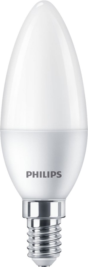 Żarówka LED Philips CorePro LEDcandle 5-40 W, 827, E14, B35 matowa, Kerbl