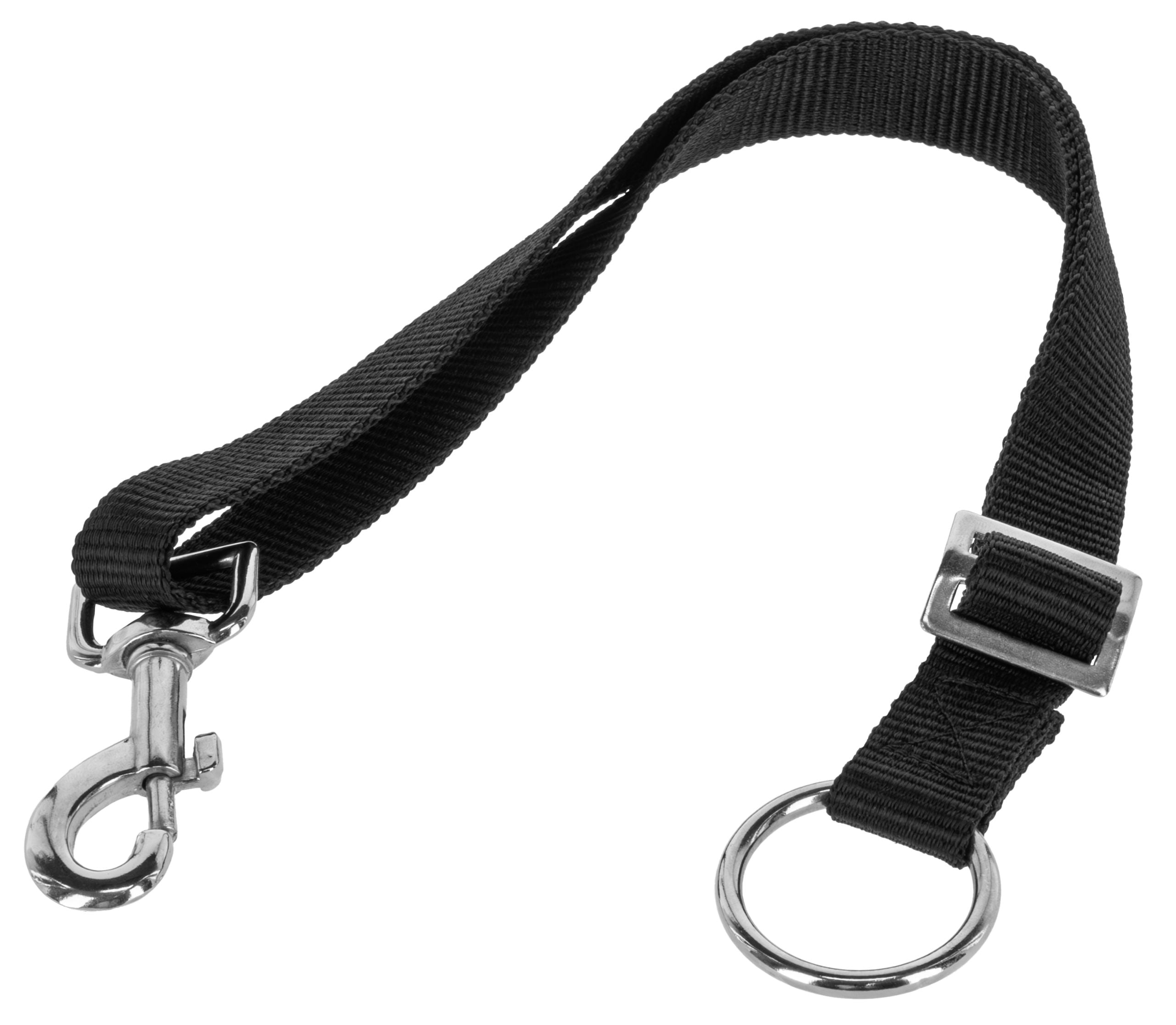 Pasek do zawieszania wielofunkcyjny, czarny, 55–90 cm, regulowany, Kerbl
